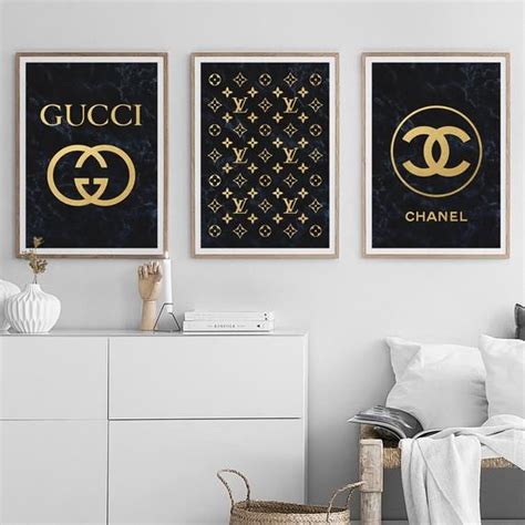 gold gucci poster|gucci wallpaper for bedroom.